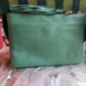 Aimee Kestenburg Small Leather Pouch Seafoam Green